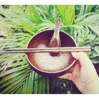 ราคา ถ้วยไม้ตาลใส่ก๋วยเตี๋ยว+ช้อน+ตะเกียบครบงานเกรดพรีเมี่ยม (4332007639)