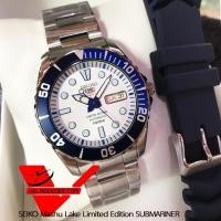 ราคา veladeedee.com นาฬิกาผู้ชาย SEIKO Mashu Lake SUBMARINER Limited Edition Automatic Men's Watch รุ่น SRPD08K (2274735032)