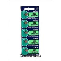 ราคา พร้อมส่ง> ถ่านกระดุม Murata 397 / SR726SW 1แผง 5ก้อน หมดอายุ 10/2025 (1902713629)