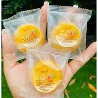 ราคา (ของแท้100%) สบู่ขมิ้นทองคำอิงฟ้า หน้าใสไร้สิวฝ้า (16592193774)