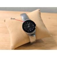 ราคา นาฬิกามือสอง Mon Cheri หน้าปัดดำ สายสแตนเลสยึด (40402509715)