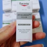 ราคา SALE ถูกที่สุด!! Eucerin Hyaluron [HD] Filler Night Cream 5 ml. *Exp.30/04/2021 (4231680803)