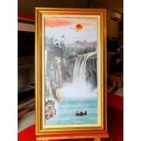 ราคา กรอบรูปตกแต่งบ้านรูปวิวน้ำตกธรรมชาติ (13419187369)