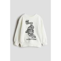 ราคา H&M(เอชแอนด์เอ็ม) เสื้อวอร์มคอปิดแต่งลายพิมพ์ Boys Printed crew-neck sweatshirt 1247714_3 (26586348874)