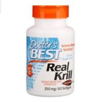 ราคา Doctor's Best, Real Krill, 350 mg, 60 Softgel Capsules (1661319418)