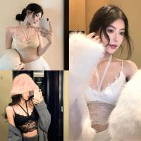 ราคา ราคาถูกที่สุดเสื้อสายเดี่ยวลูกไม้ มาพร้อมสายลูกไม้คล้องคอถอดได้ 3 สี อกมีฟองน้ำ (28282545118)