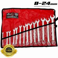 ราคา YETI ชุดประแจ ประแจ ประแจแหวนข้างปากตาย 8-24mm ประแจรวม 14ตัว/ชุด (3908858002)