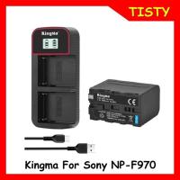 ราคา KingMa For Sony NP-F970 (6600mAh) Battery and Dual Slot USB LCD Charger Kit For Sony CCD-TR Series / CCD-TRV Series (23247286980)