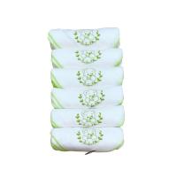 ราคา Enfant Green (Bamboo)ผ้าอ้อมสาลูแบมบู Size 30*30 นิ้ว (76*76Cm.) 1แพ็คมี6ผืน ไม่มีแพ็คเกจ (24490463035)