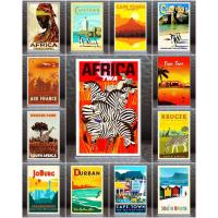 ราคา แม่เหล็กติดตู้เย็น อะครีลิค แอฟริกาใต้ 2×3นิ้ว Souvenir Acrylic Fridge Magnet South Africa Johan (3292088566)