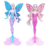 ราคา พร้อมส่ง ตุ๊กตาชุดนางเงือก ไม่มีเสียง มีไฟ (25903573089)