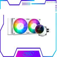 ราคา DEEPCOOL - CPU COOLER CASTLE 240 EX A-RGB WHITE ระบบระบายความร้อนด้วยน้ำ รับประกัน 3 ปี (16678833446)