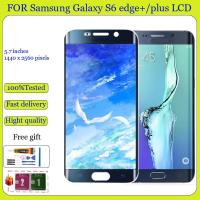ราคา Original AMOLED สําหรับ Samsung Galaxy S6 edge plus/G928 จอแสดงผล LCD Touch Screen Digitizer เปลี่ยน (29212362239)