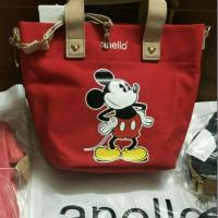 ราคา #กระเป๋า Anello รุ่นมิคกี้เมาส์ (สีแดง) ของแท้ 100% (4612729481)