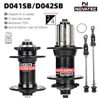 ราคา Novatec ดุมล้อหน้า หลัง D041SB D042SB 28 32 36 รู 8 9 10 11 12 ความเร็ว สําหรับจักรยานเสือภูเขา (25975898688)