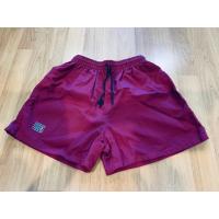 ราคา กางเกงวิ่ง ขาสั้น เอวยางยืด 24-38นิ้ว ยาว13 นิ้ว สีแดง มีเชือกผูก กระเป๋าข้าง 2 ข้าง ใส่ออกกำลังกาย ลำลอง มือสอง (25159300898)