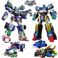 ราคา Mini Agent Team Transformation หุ่นยนต์ของเล่น Giant Shark Mecha Dragon King Beastmaster Boy (42660100182)