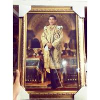 ราคา กรอบรูปทอง ร.10 ขนาดภาพ 10*15นิ้ว (1673196041)