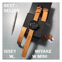 ราคา สายนาฬิกา Issey Miyake W, W mini (silay) หนังแท้ Italy ขนาด 22mm และ 18mm (5173776203)