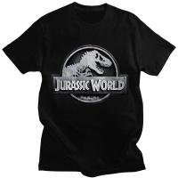 ราคา การออกแบบเดิม- ขายดี เสื้อยืดแขนสั้น ผ้าฝ้าย พิมพ์ลายไดโนเสาร์ Jurassic Park T-shirt สไตล์ฮิปฮอป สําหรับผู้ชาย และผู้ห (41951076738)