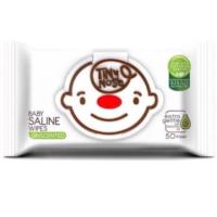 ราคา พร้อมส่ง ❤️❤️ ผ้าเปียกน้ำเกลือไทนี่โนส ห่อใหญ่50แผ่น Tiny Nose baby saline wipes (1305880449)