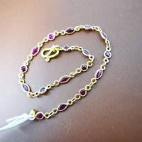 ราคา (แจกโค้ดล่วนลด: SMAMAY150) สร้อยข้อมือทับทิมจันทบุรีแท้ (5251124711)