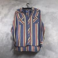 ราคา เสื้อเชิ้ตมือสอง Wrangler กระดุมมุก ใส่สบาย สวยมาก (21167491219)
