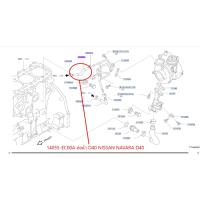 ราคา ท่อน้ำ NISSAN NAVARA D40 14055-EC00A HOSE-WATER (27436992662)