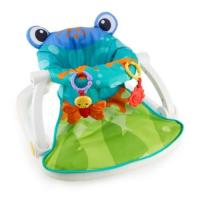 ราคา เก้าอี้นั่งเด็กเล็ก-เก้าอี้ทานข้าว Fisher-Price Sit-Me-Up Floor Seat - Frog สินค้าแท้ USA พร้อมส่ง (3017135404)