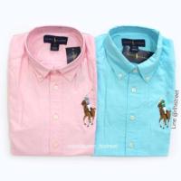 ราคา New Ralph lauren big pony cotton chambray unused ของแท้ 100000% (31685698)