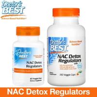 ราคา Doctor's Best NAC Detox Regulators 60 Veggie Caps สร้างกลูต้าไธโอน ผิวขาว กระจ่างใส บำรุงปอด บำรุงตับ (20779000547)