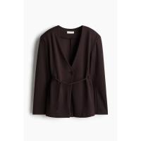ราคา H&M(เอชแอนด์เอ็ม) เบลเซอร์ผูกเอว ผู้หญิง 1306766_1 (41867047548)