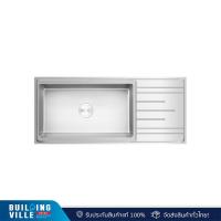 ราคา EVE ซิงค์ล้างจานสแตนเลส 1 หลุม 1 ที่พักจาน รุ่น DELTA 1160/500 LH (28732223144)