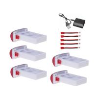 ราคา 3.7โวลต์500มิลลิแอมป์ชั่วโมงแบตเตอรี่และชุดชาร์จสำหรับ Syma X5UW X5UC RC Q Uadcopter จมูกเฮลิคอปเตอร์อะไหล่ (14497898610)