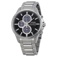 ราคา Seiko นาฬิกาข้อมือผู้ชาย SSC267P1 Solar-Power Stainless Steel Bracelet Watch (578585124)