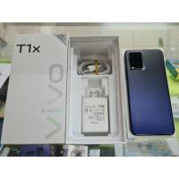 ราคา Vivo T1x (ประกันถึงเดือน 5/2566) แรม 4+1 รอม 64 สีดำ มือ2 สภาพ 99% (21740237965)