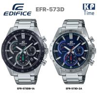 ราคา Casio Edifice นาฬิกาข้อมือผู้ชาย สายสแตนเลส รุ่น EFR-573D ของแท้ประกันศูนย์ CMG (13998122449)