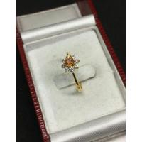 ราคา แหวนพลอยบุษราคัมล้อมเพชร (7062347260)