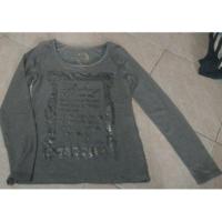 ราคา เสื้อยืดสีเทา (269989222)