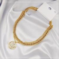 ราคา สร้อยคอ 2 ชั้น ลายเปียสีทอง ล้างสต๊อก (4484089474)