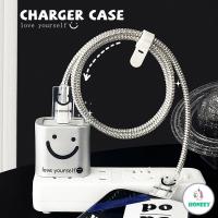 ราคา INS ป้องกันสาย USB แบบนุ่มสําหรับ Iphone 18 20W US Charger Protector ฝาครอบหน้ายิ้มสไตล์สายข้อมูลป้องกันเกลียว Winder (24376104956)