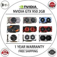 ราคา ใช้ GTX 950 2GB (จัดส่งแบรนด์แบบสุ่ม) กราฟิกการ์ด GPU AMD การ์ดหน้าจอเดสก์ท็อป PC คอมพิวเตอร์เกมแผนที่ Videocard VGA HDMI (28839850012)