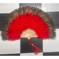 ราคา Hau Fan - พัดลมนกยูงแบบ 1. นกยูงพับได้ 2 ด้าน 50 ตัว (41163520331)