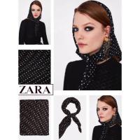 ราคา ZARA ผ้าพันคอ แบรนด์เนมแท้% (1358033071)