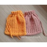 ราคา กระเป๋าถักมือ Handmade ทั้งใบ ใส่ของกระจุกกระจิก เครื่องสำอางค์ เครื่องประดับ (3390819143)