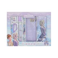 ราคา Disney Frozen II Snow Queen Elsa Traveling North Stationery 6 In 1 Box Set - Lilac Colour For School & Kids 迪士尼雪奇文具礼盒 (42805847607)
