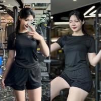 ราคา ชุดวอร์มผู้หญิง ชุด ลูกดอง ยิม โยคะ วิ่งออกกําลังกาย ปั่นจักรยาน; เสื้อเบลเซอร์ตาข่าย กางเกงขาสั้นกระเป๋า - ของ10 (26390024418)