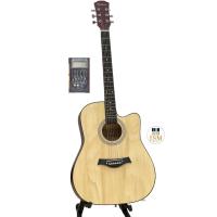 ราคา Diduo กีต้าร์โปร่งไฟฟ้า 41" Acoustic Electric Guitar 41" พร้อมกระเป๋า + ปิ๊กกีต้าร์ 3 อัน + ประแจ (21096018885)