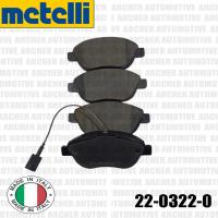 ราคา ผ้าเบรก หน้า (brake pad) FIAT 500C ปี 2009 / Abarth (29482696310)