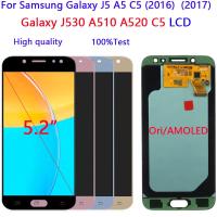 ราคา 5.2 Ori/AMOLED LCD สําหรับ Samsung Galaxy J5 A5 C5 (2016) (2017) Galaxy J530 A510 A520 C5 LCD Touch Screen Digitizer Assembly (41205277587)